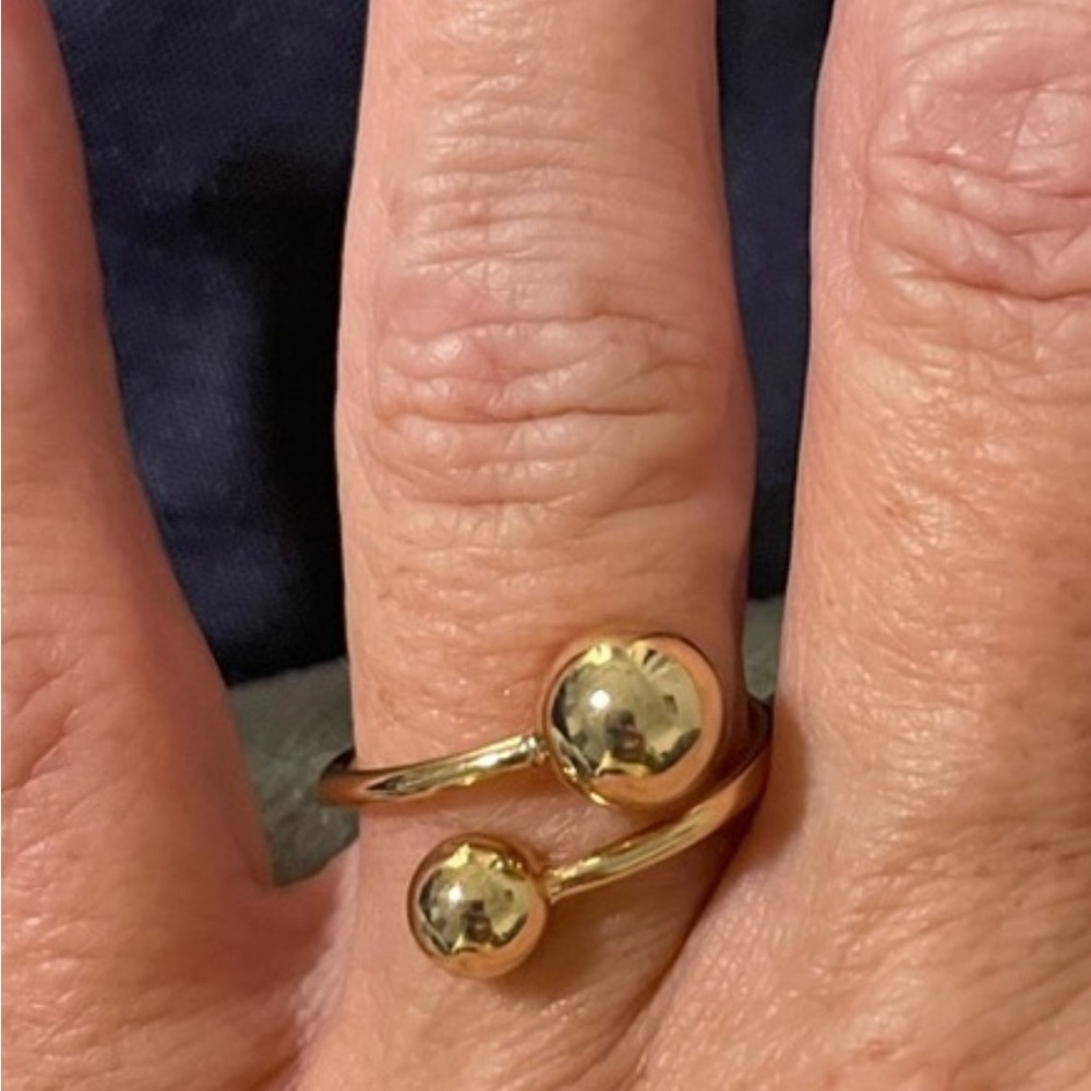 Adjustable Gold And Silver Ring Bundle - image 7